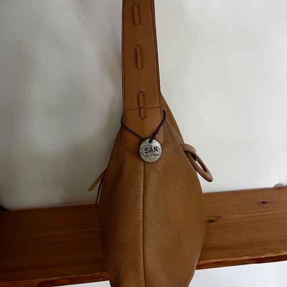 The Sac Original Tan Leather Handbag - Picture 3 of 8
